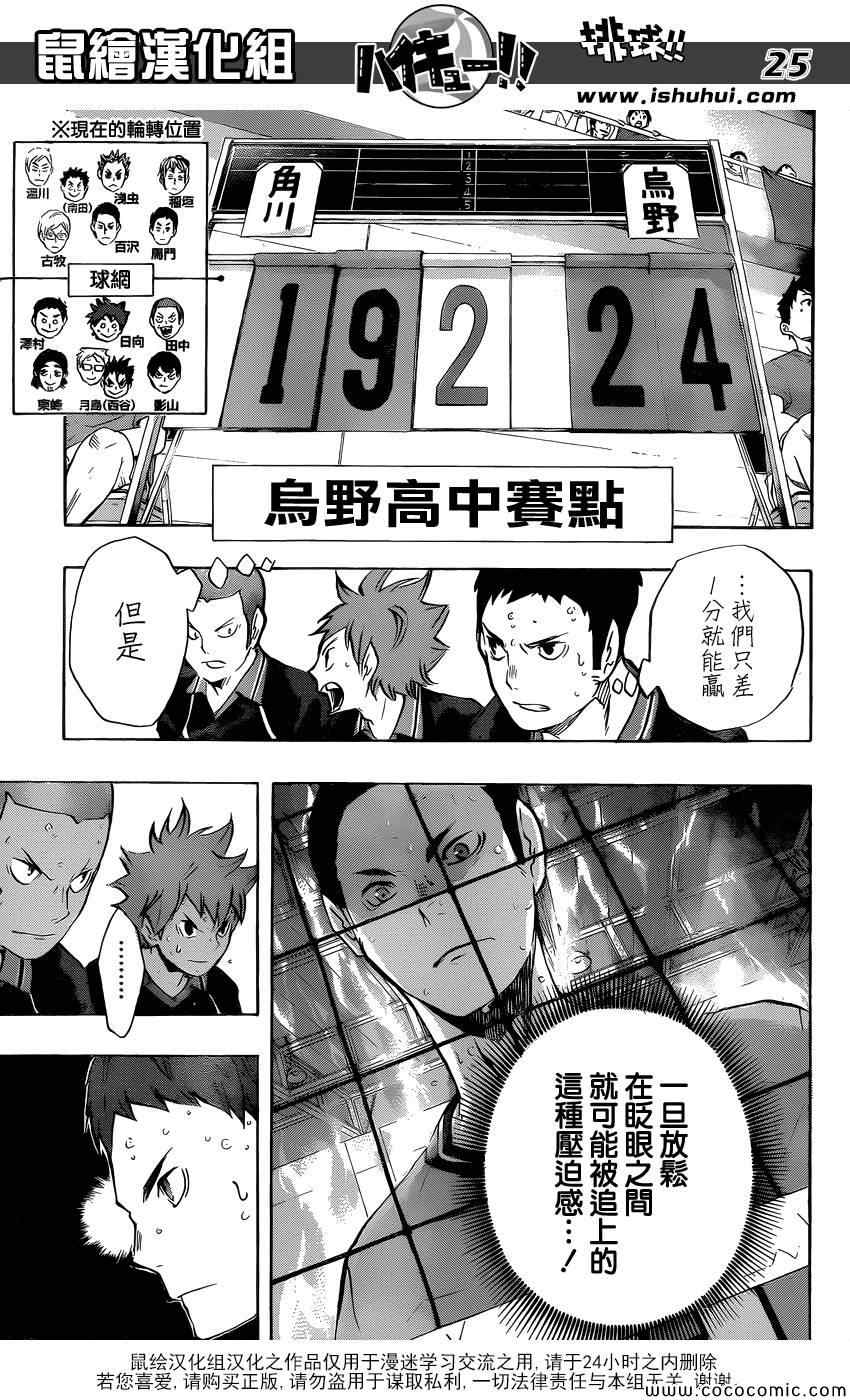 《排球少年!!》漫画最新章节第104话免费下拉式在线观看章节第【22】张图片