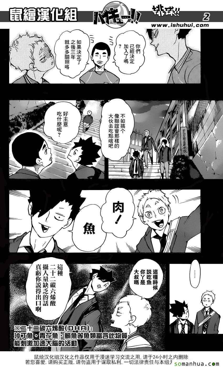 《排球少年!!》漫画最新章节第200话免费下拉式在线观看章节第【2】张图片