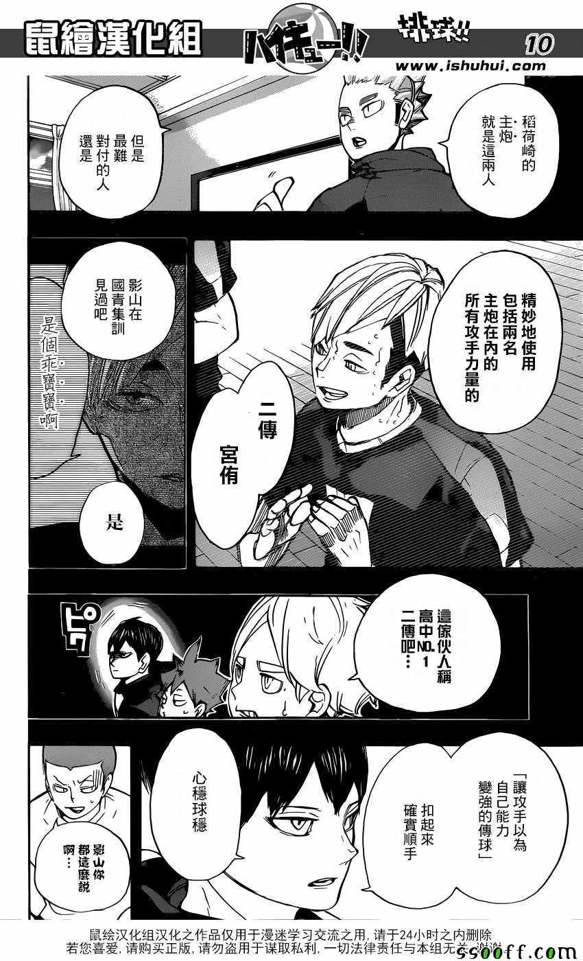 《排球少年!!》漫画最新章节第247话免费下拉式在线观看章节第【8】张图片