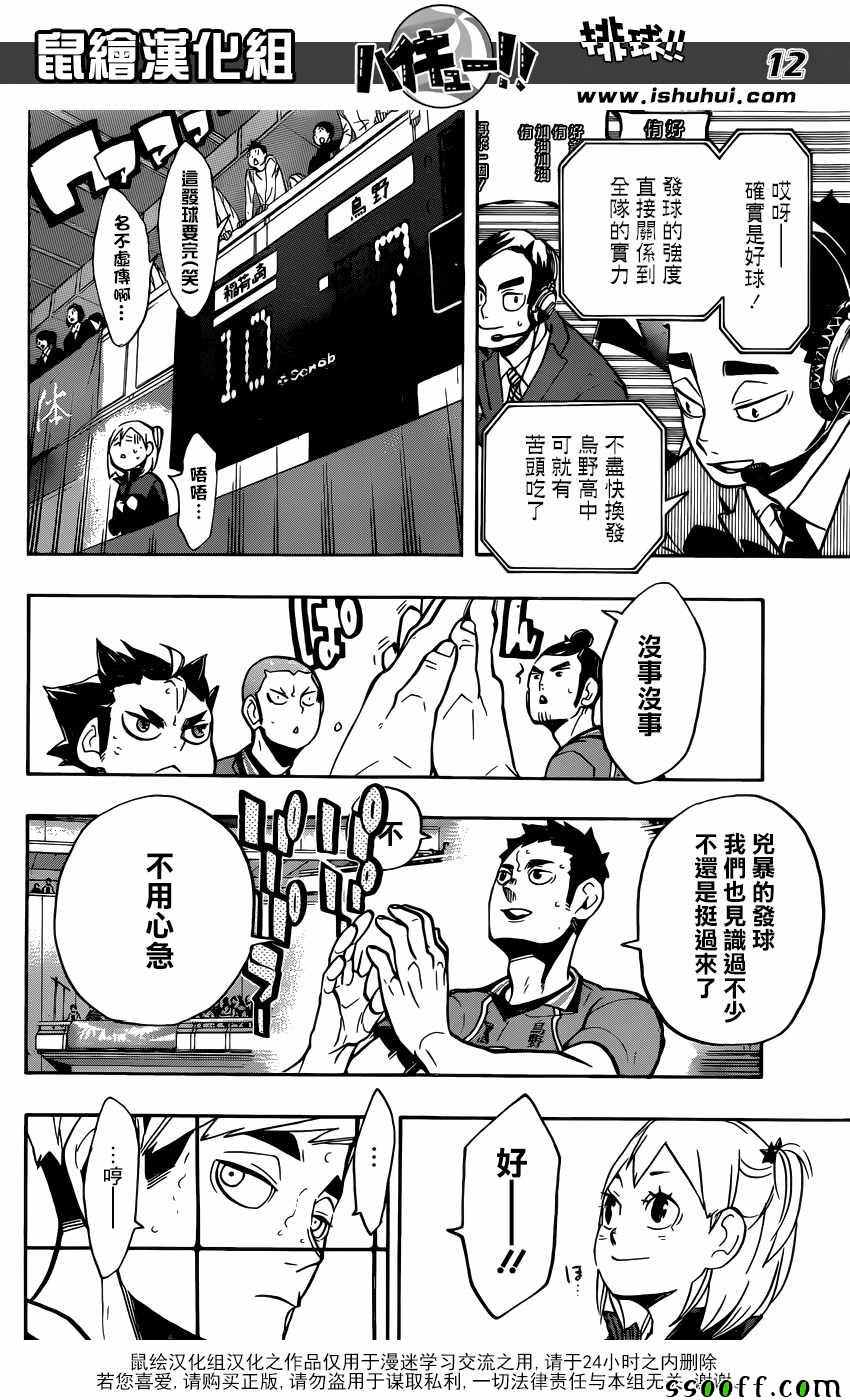 《排球少年!!》漫画最新章节第253话免费下拉式在线观看章节第【12】张图片