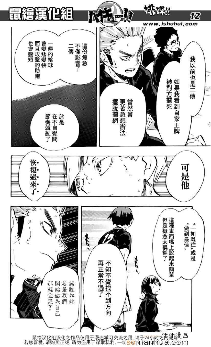 《排球少年!!》漫画最新章节第165话免费下拉式在线观看章节第【12】张图片