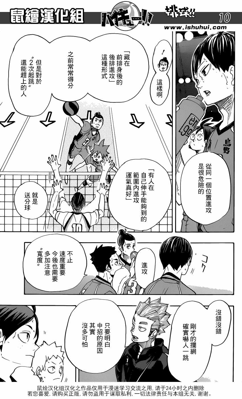 《排球少年!!》漫画最新章节第346话免费下拉式在线观看章节第【10】张图片