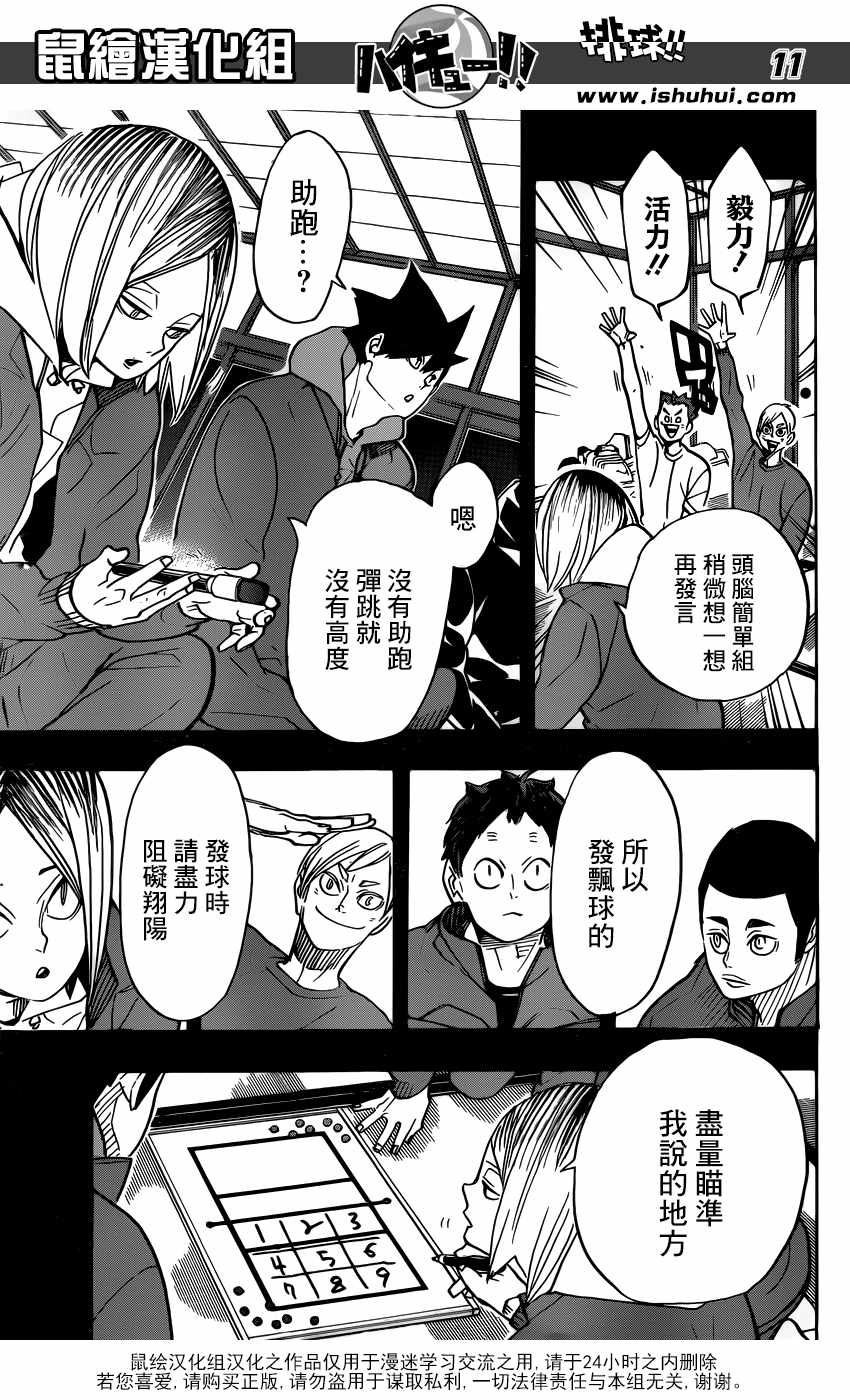 《排球少年!!》漫画最新章节第310话免费下拉式在线观看章节第【10】张图片