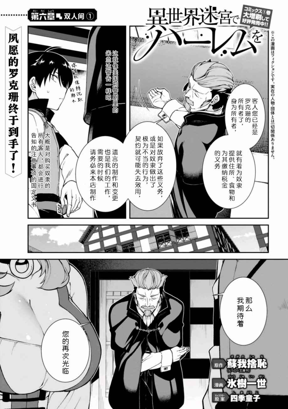 《在异世界迷宫开后宫》漫画最新章节第10话免费下拉式在线观看章节第【1】张图片