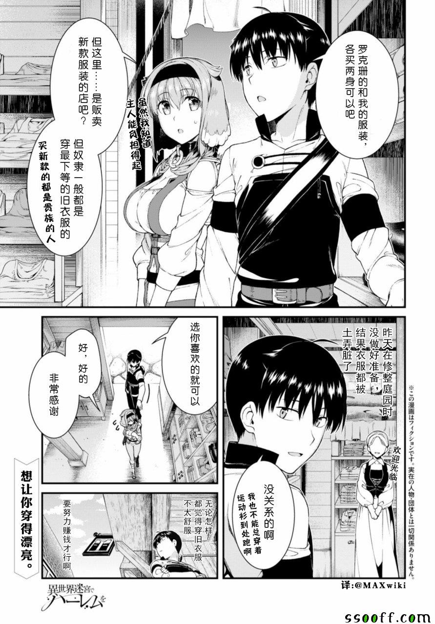 《在异世界迷宫开后宫》漫画最新章节第28话免费下拉式在线观看章节第【1】张图片