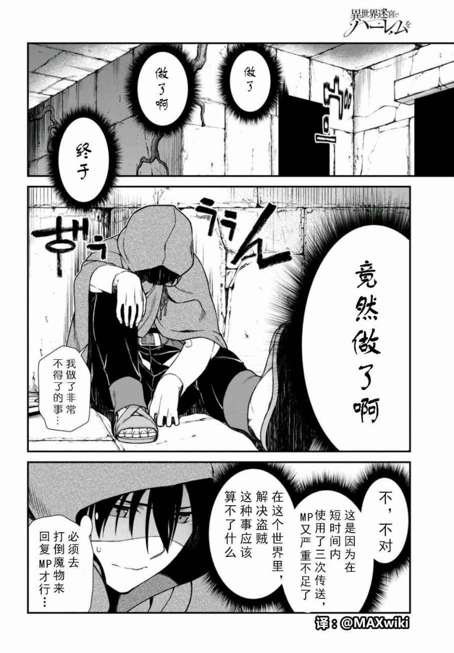 《在异世界迷宫开后宫》漫画最新章节第8话免费下拉式在线观看章节第【28】张图片