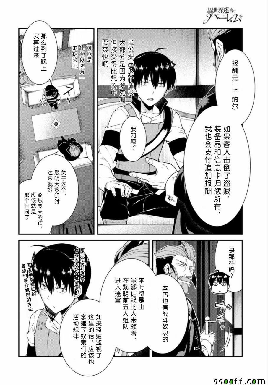 《在异世界迷宫开后宫》漫画最新章节第20话免费下拉式在线观看章节第【5】张图片