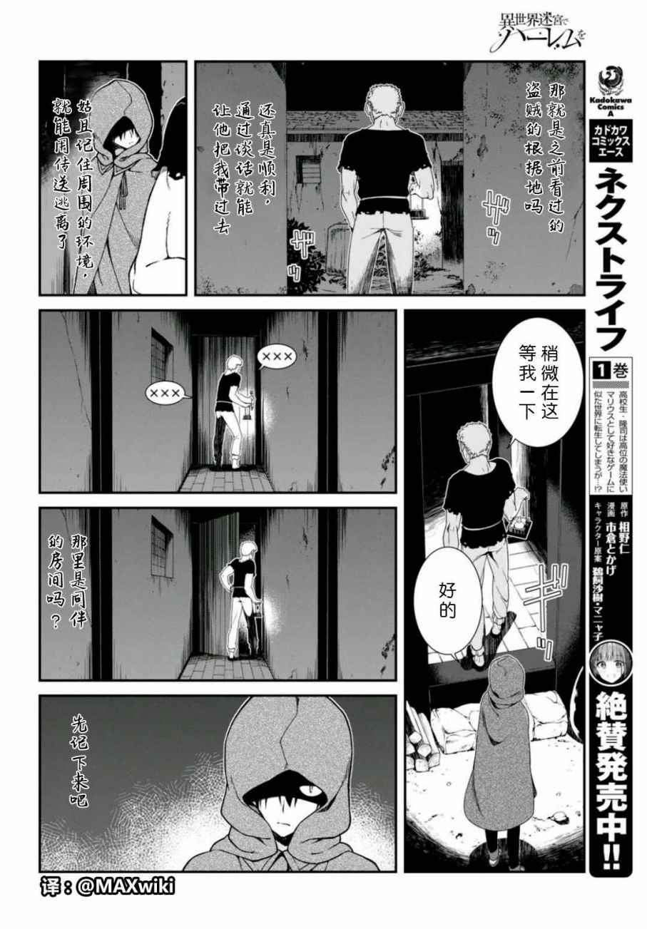 《在异世界迷宫开后宫》漫画最新章节第8话免费下拉式在线观看章节第【8】张图片