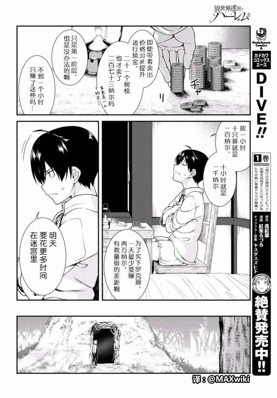 《在异世界迷宫开后宫》漫画最新章节第5话免费下拉式在线观看章节第【17】张图片