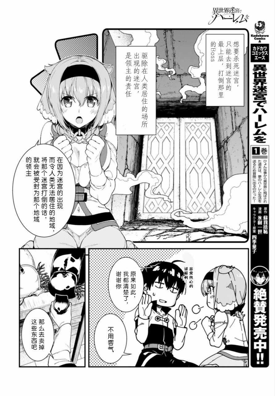 《在异世界迷宫开后宫》漫画最新章节第14话免费下拉式在线观看章节第【25】张图片