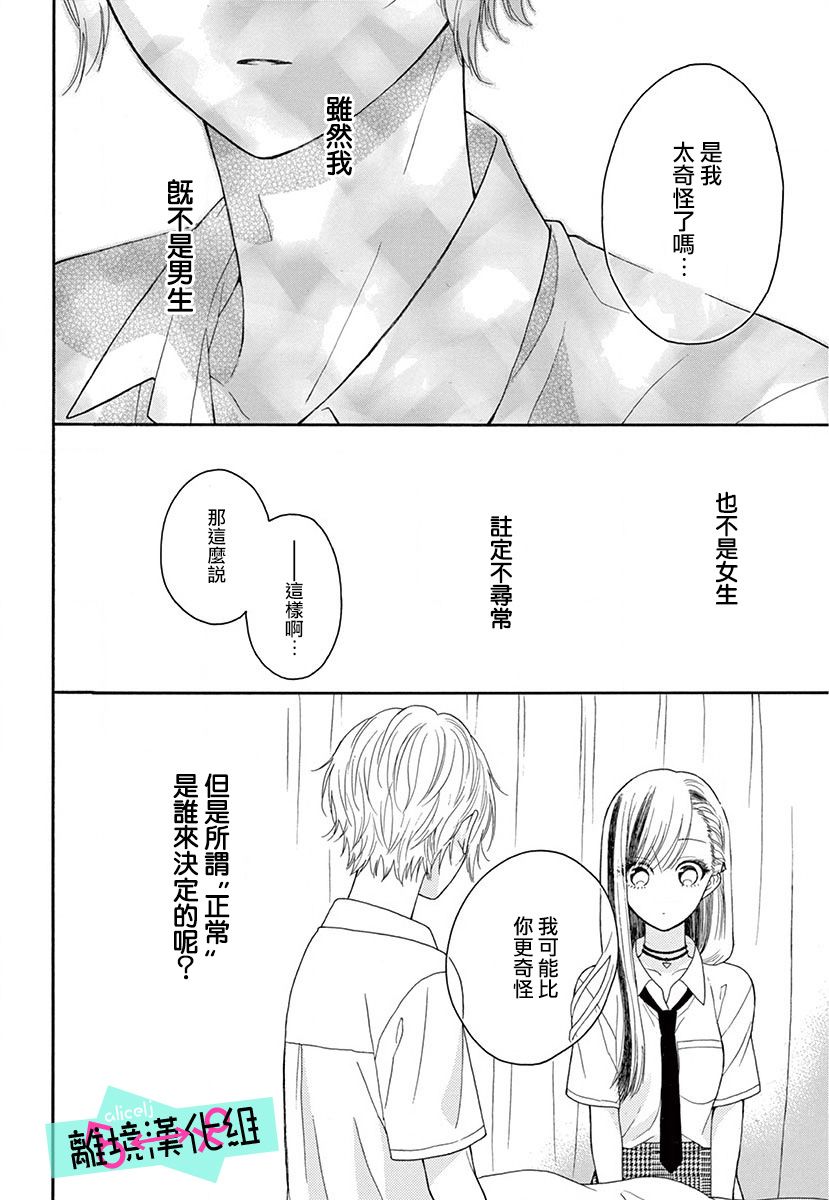 《三日月真央无法选择性别》漫画最新章节第4话免费下拉式在线观看章节第【32】张图片