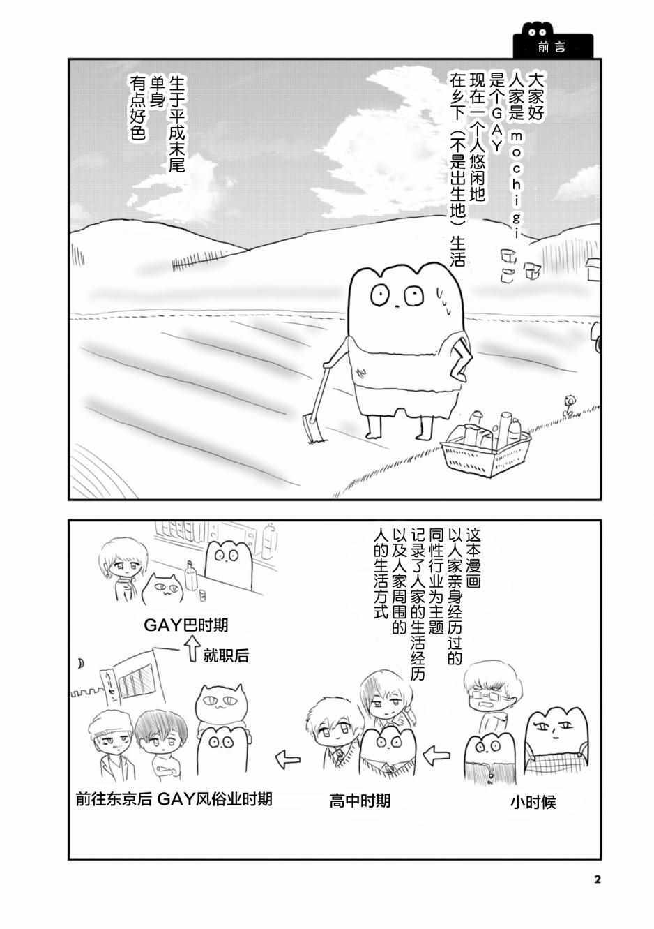 《从事GAY风俗业的mochigi 性取向就是人生》漫画最新章节第1话免费下拉式在线观看章节第【6】张图片