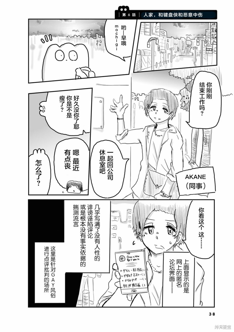 《从事GAY风俗业的mochigi 性取向就是人生》漫画最新章节第28话免费下拉式在线观看章节第【1】张图片