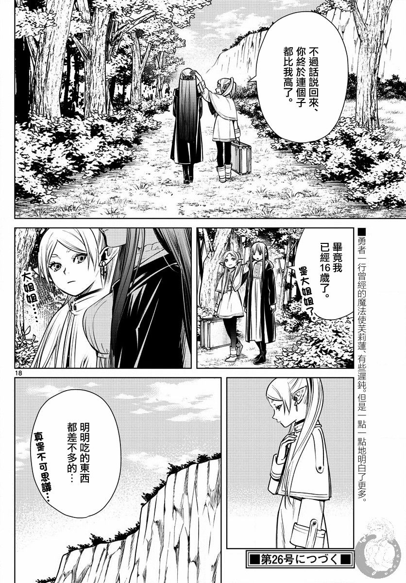 《葬送的芙莉莲》漫画最新章节第4话 魔法使的隐瞒之事免费下拉式在线观看章节第【18】张图片