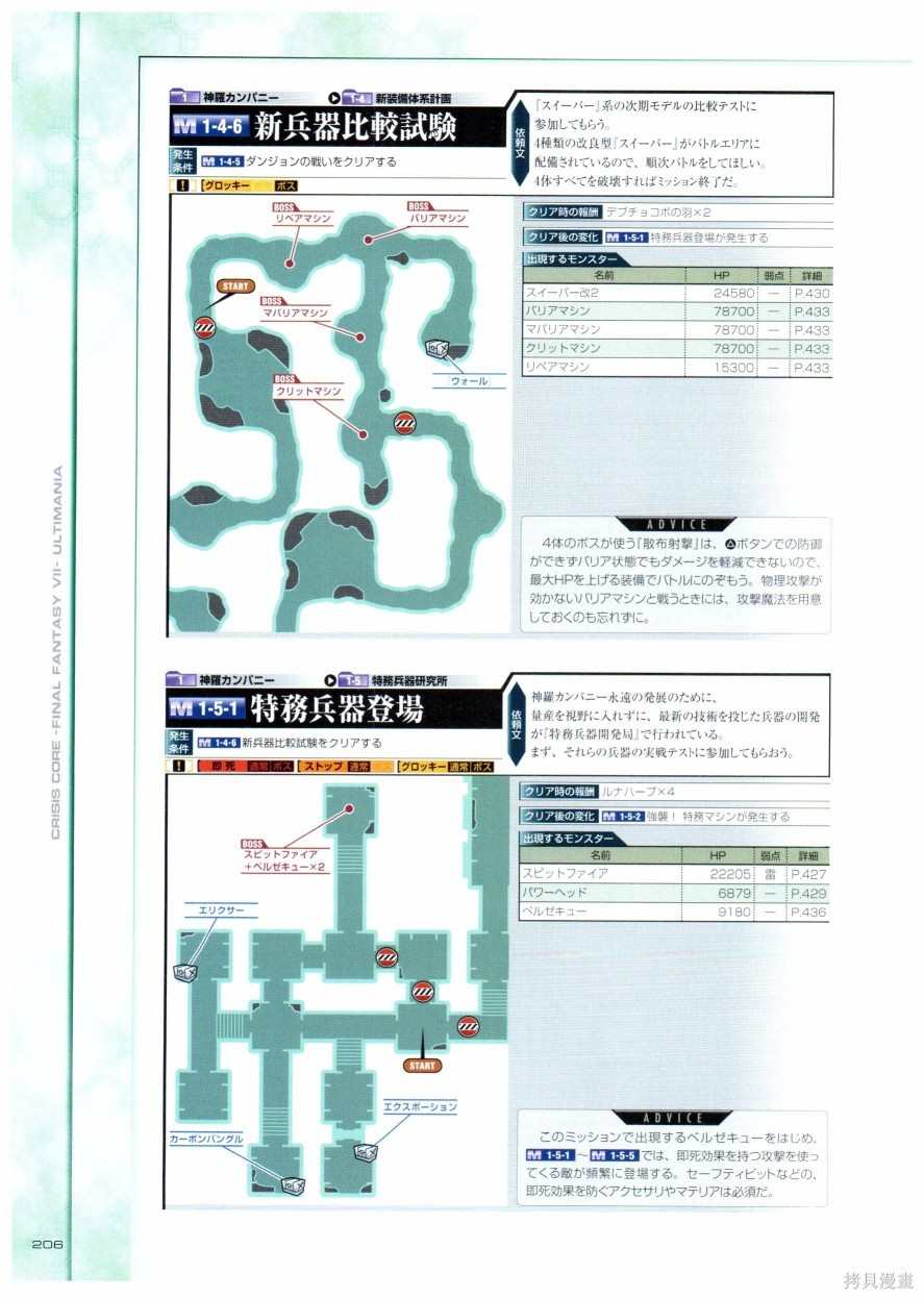 《最终幻想7系列设定集》漫画最新章节第1卷免费下拉式在线观看章节第【206】张图片