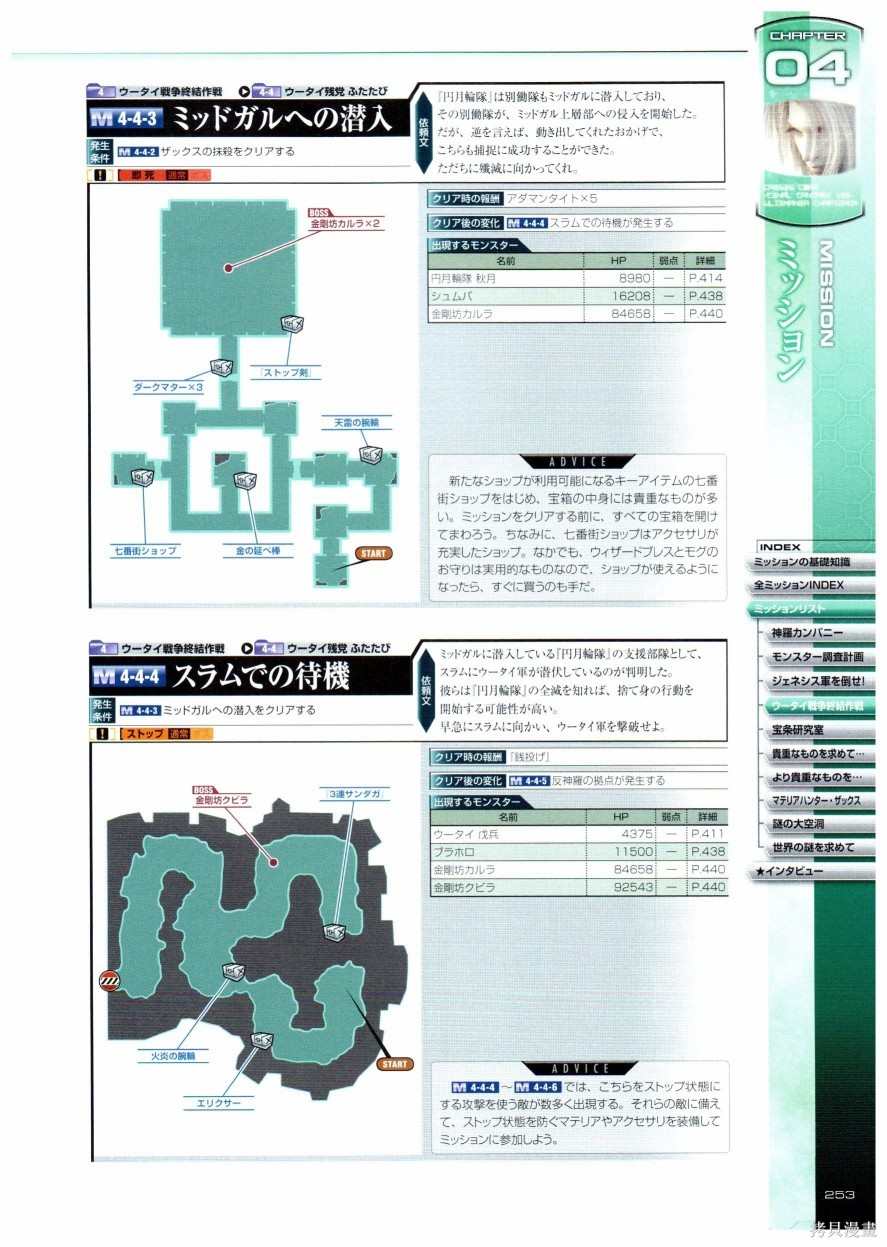 《最终幻想7系列设定集》漫画最新章节第1卷免费下拉式在线观看章节第【253】张图片