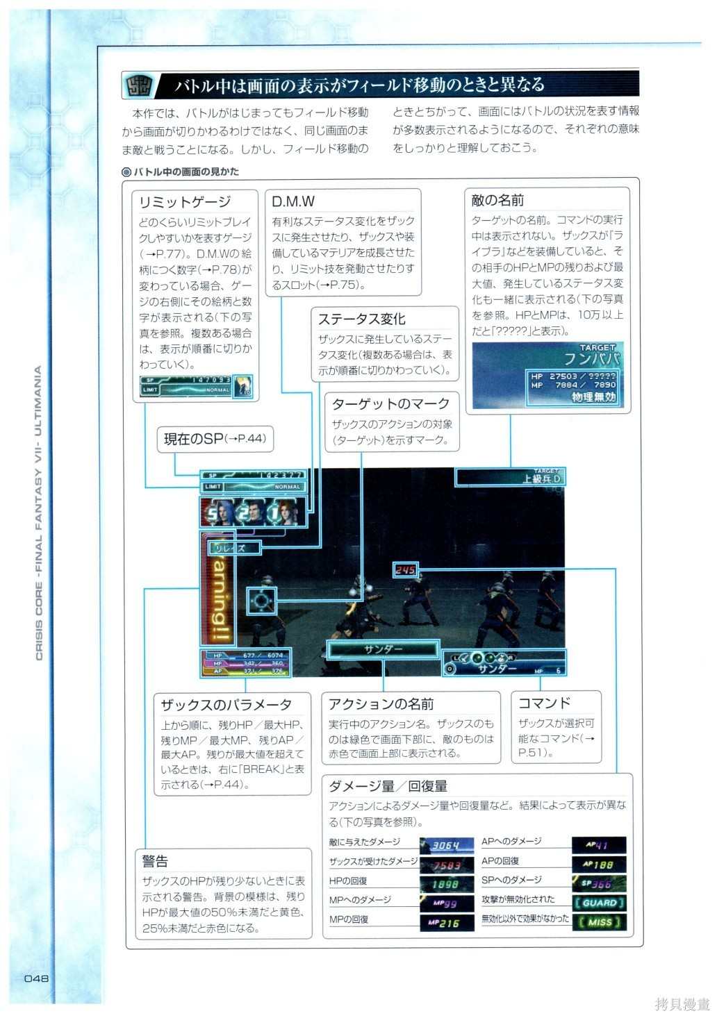 《最终幻想7系列设定集》漫画最新章节第1卷免费下拉式在线观看章节第【48】张图片