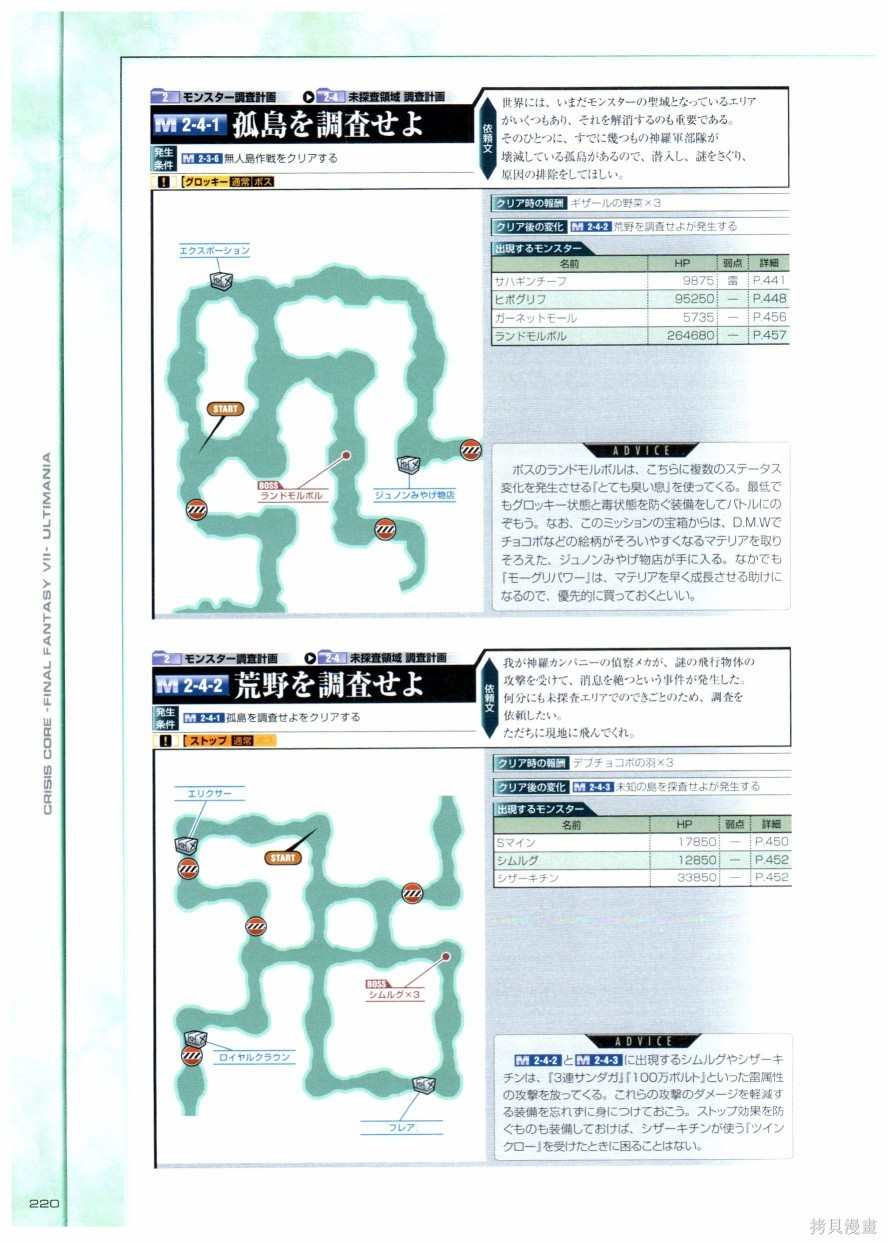 《最终幻想7系列设定集》漫画最新章节第1卷免费下拉式在线观看章节第【220】张图片