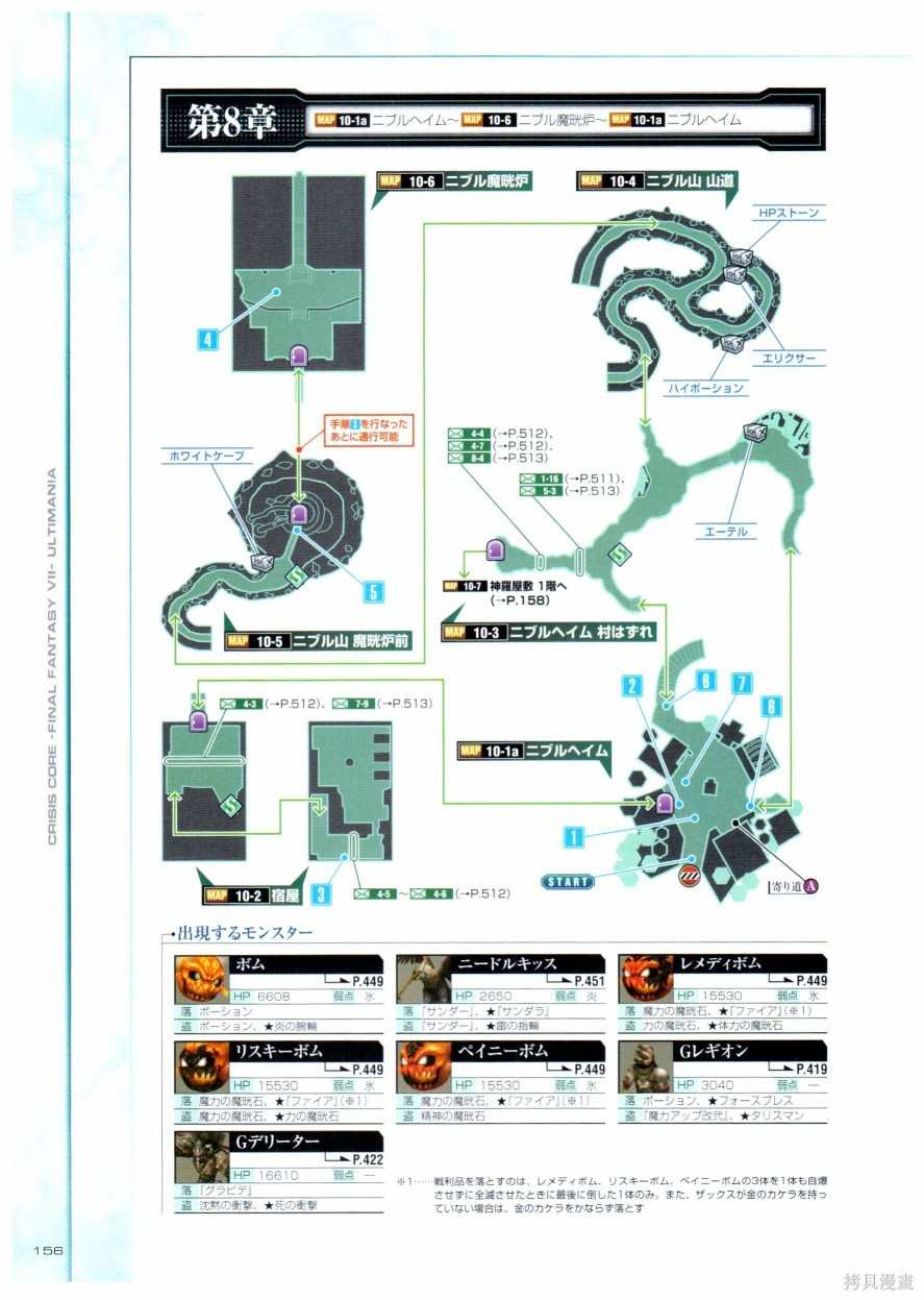 《最终幻想7系列设定集》漫画最新章节第1卷免费下拉式在线观看章节第【156】张图片