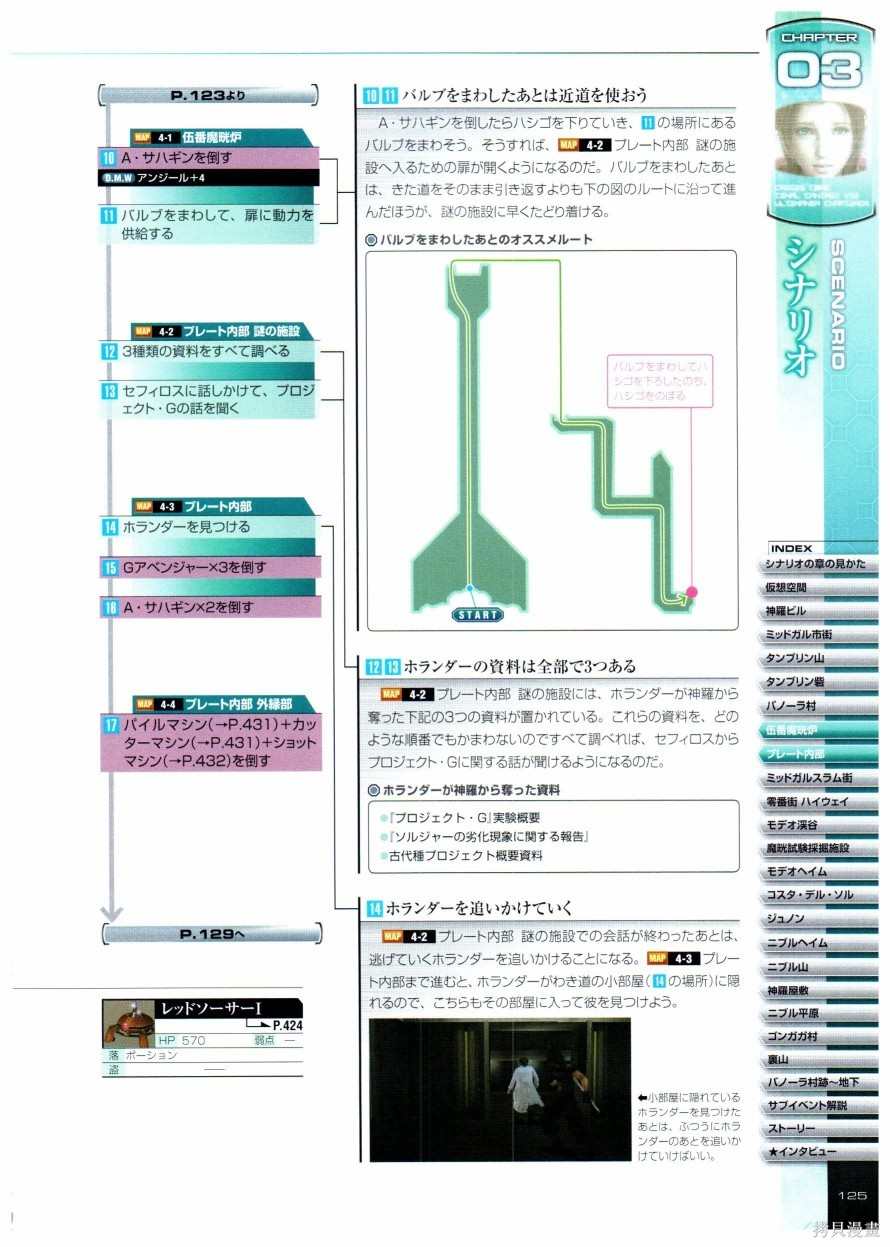 《最终幻想7系列设定集》漫画最新章节第1卷免费下拉式在线观看章节第【125】张图片