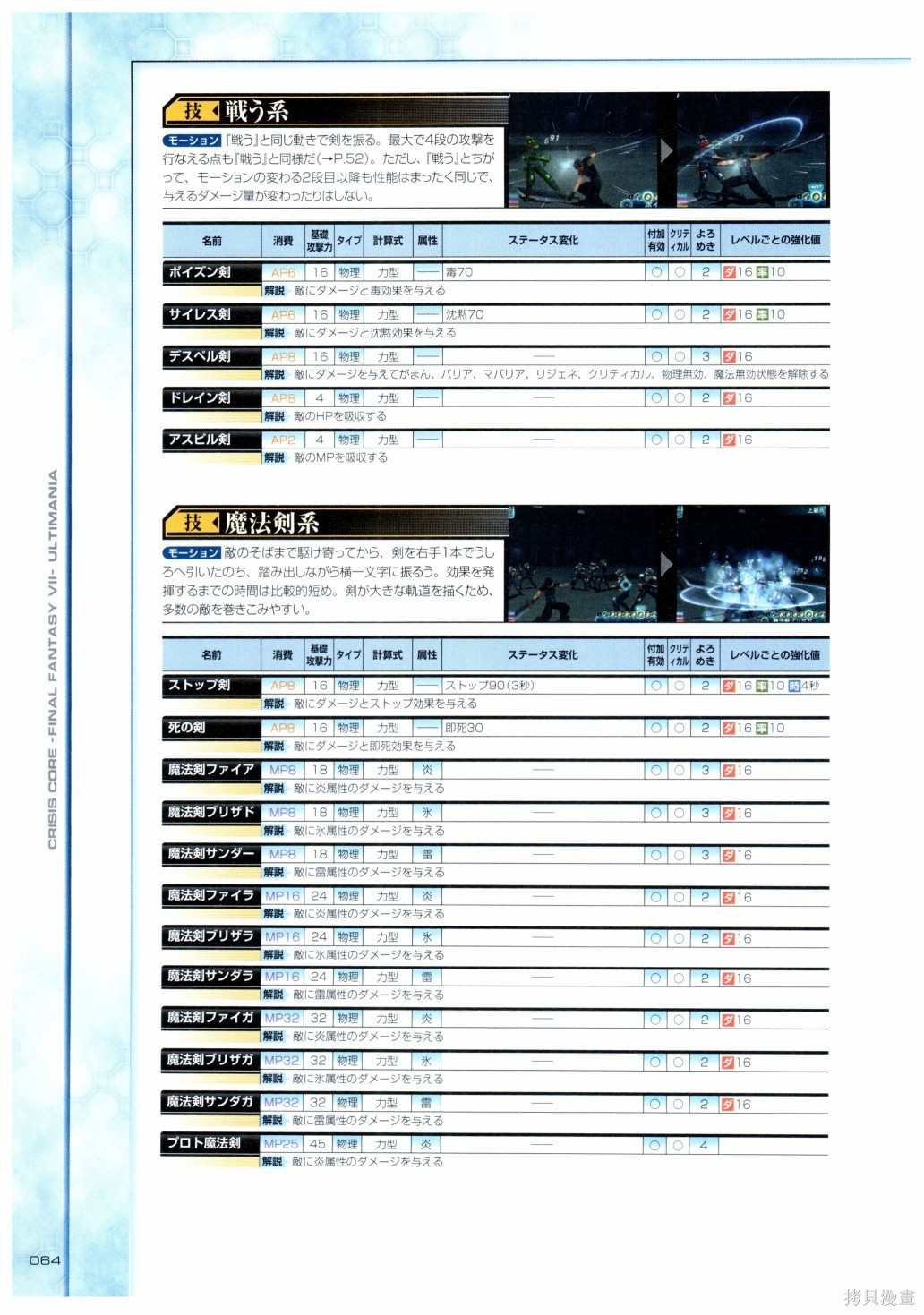 《最终幻想7系列设定集》漫画最新章节第1卷免费下拉式在线观看章节第【64】张图片