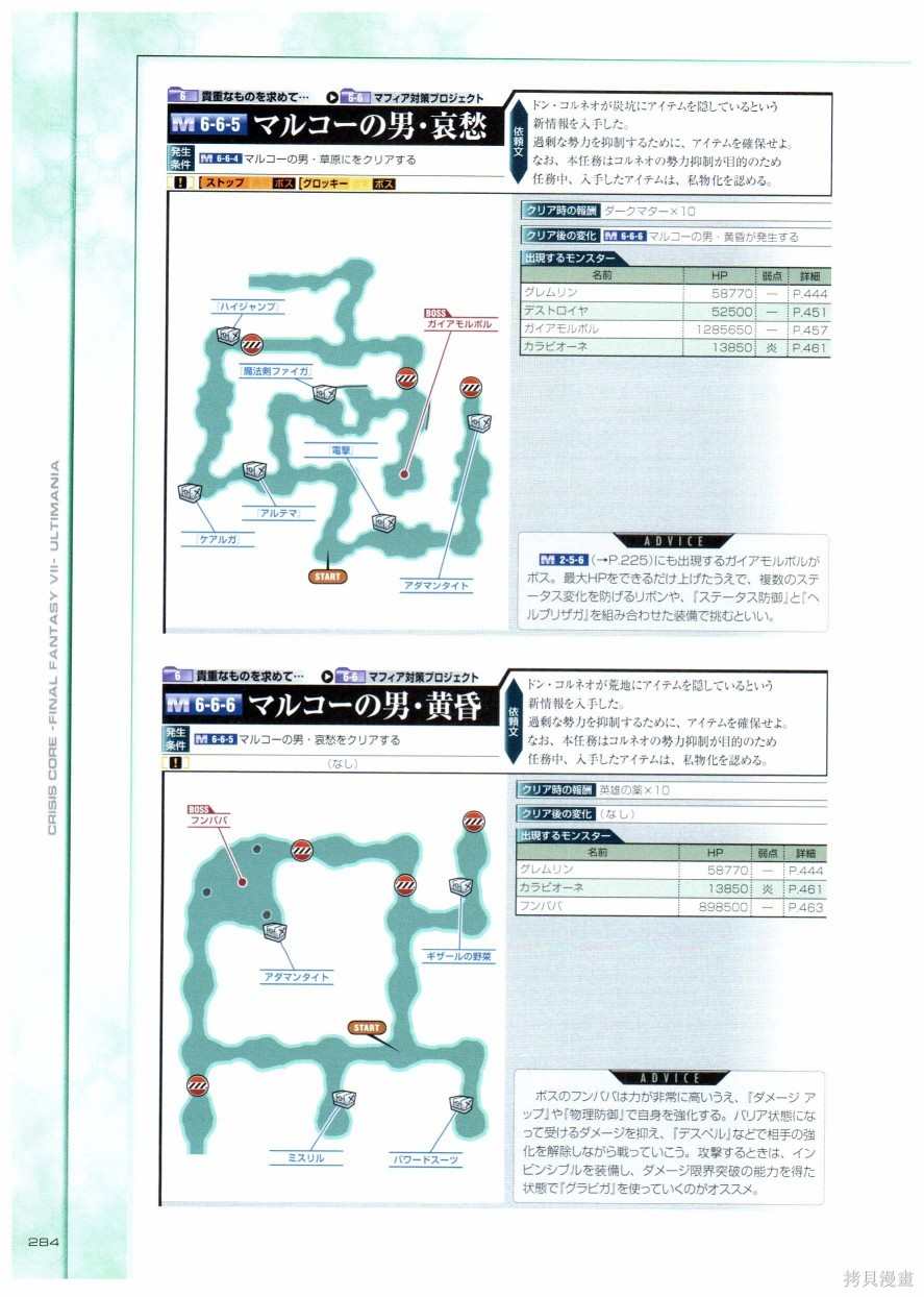 《最终幻想7系列设定集》漫画最新章节第1卷免费下拉式在线观看章节第【284】张图片