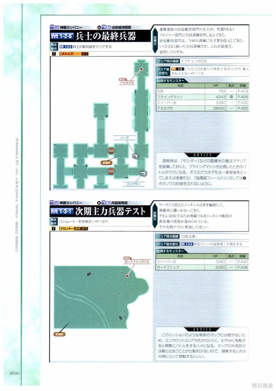 《最终幻想7系列设定集》漫画最新章节第1卷免费下拉式在线观看章节第【200】张图片