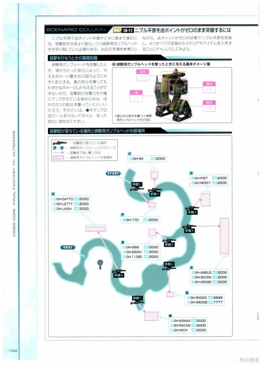 《最终幻想7系列设定集》漫画最新章节第1卷免费下拉式在线观看章节第【168】张图片