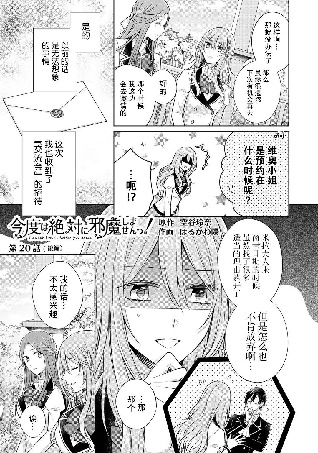 《这次我绝对不会再妨碍到你们！》漫画最新章节第20话免费下拉式在线观看章节第【9】张图片