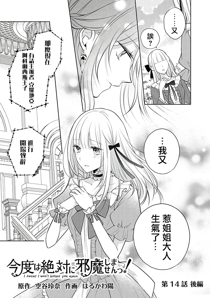 《这次我绝对不会再妨碍到你们！》漫画最新章节第14话免费下拉式在线观看章节第【15】张图片