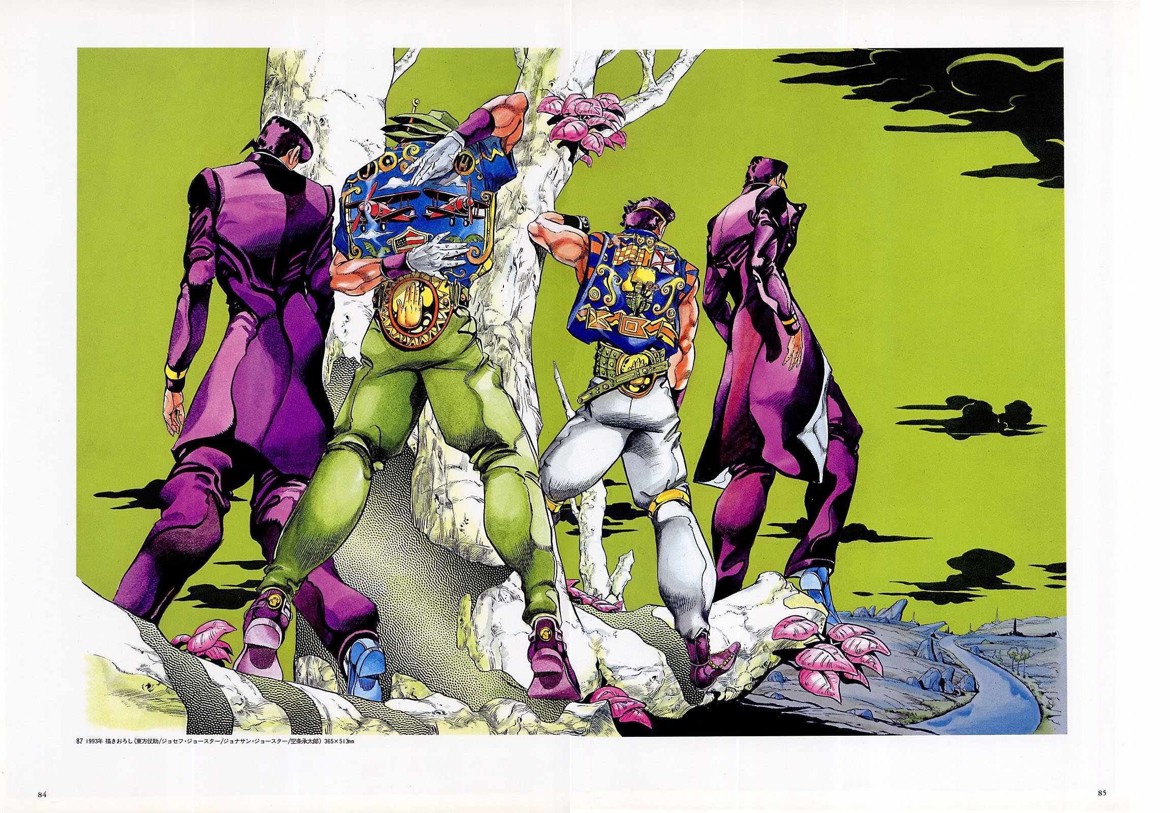 《STEEL BALL RUN》漫画最新章节奇妙冒险第08部 画集免费下拉式在线观看章节第【67】张图片