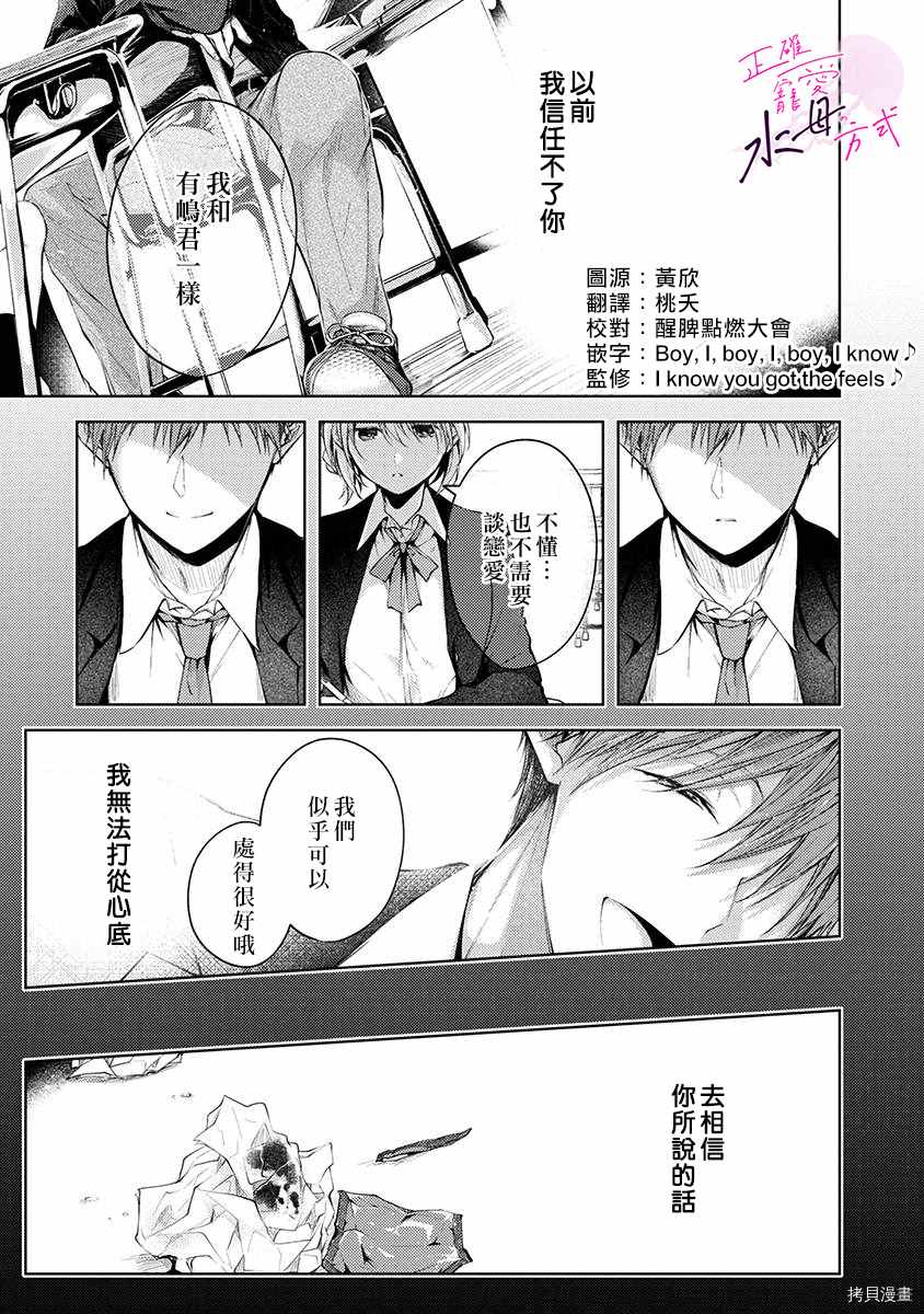 《宠爱人渣的正确方式》漫画最新章节第3话免费下拉式在线观看章节第【4】张图片