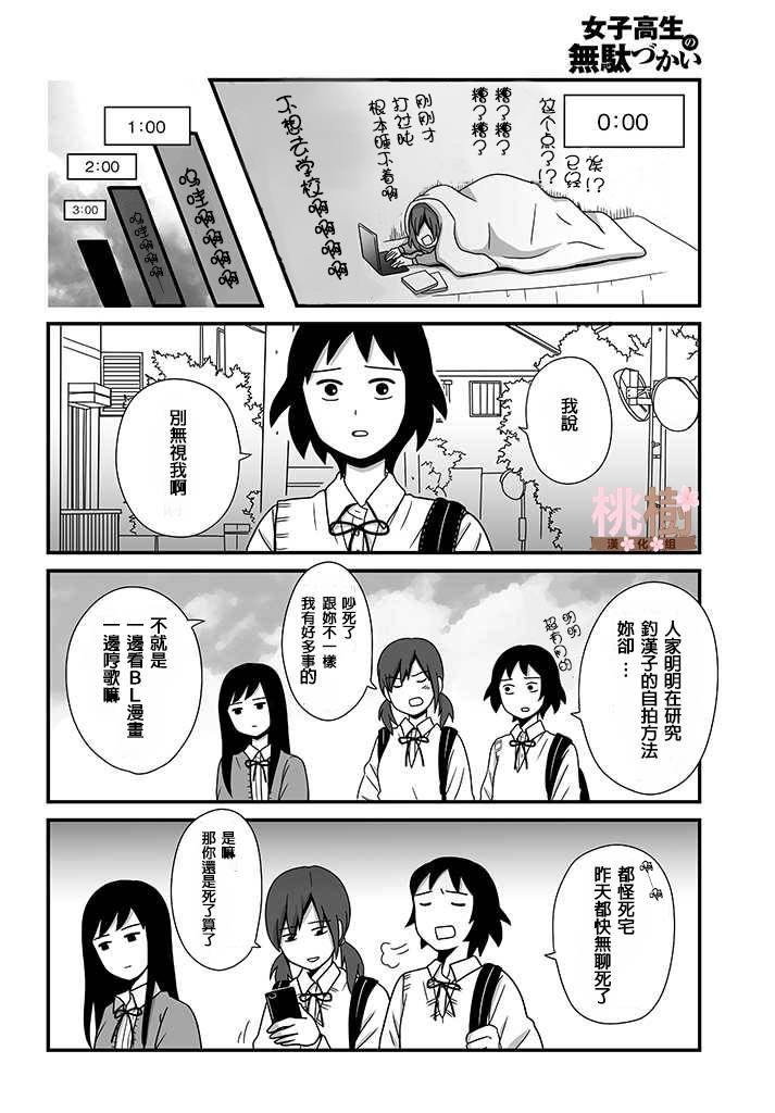 《女高中生的虚度日常》漫画最新章节第3话免费下拉式在线观看章节第【4】张图片