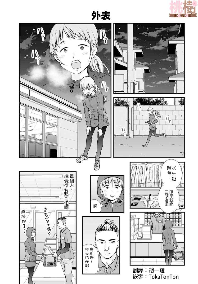 《女高中生的虚度日常》漫画最新章节第100话 外表免费下拉式在线观看章节第【1】张图片