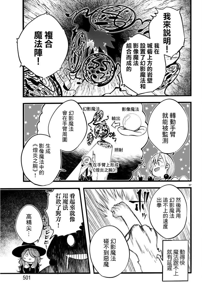 《魔法少女崩帝拳》漫画最新章节第12话免费下拉式在线观看章节第【36】张图片