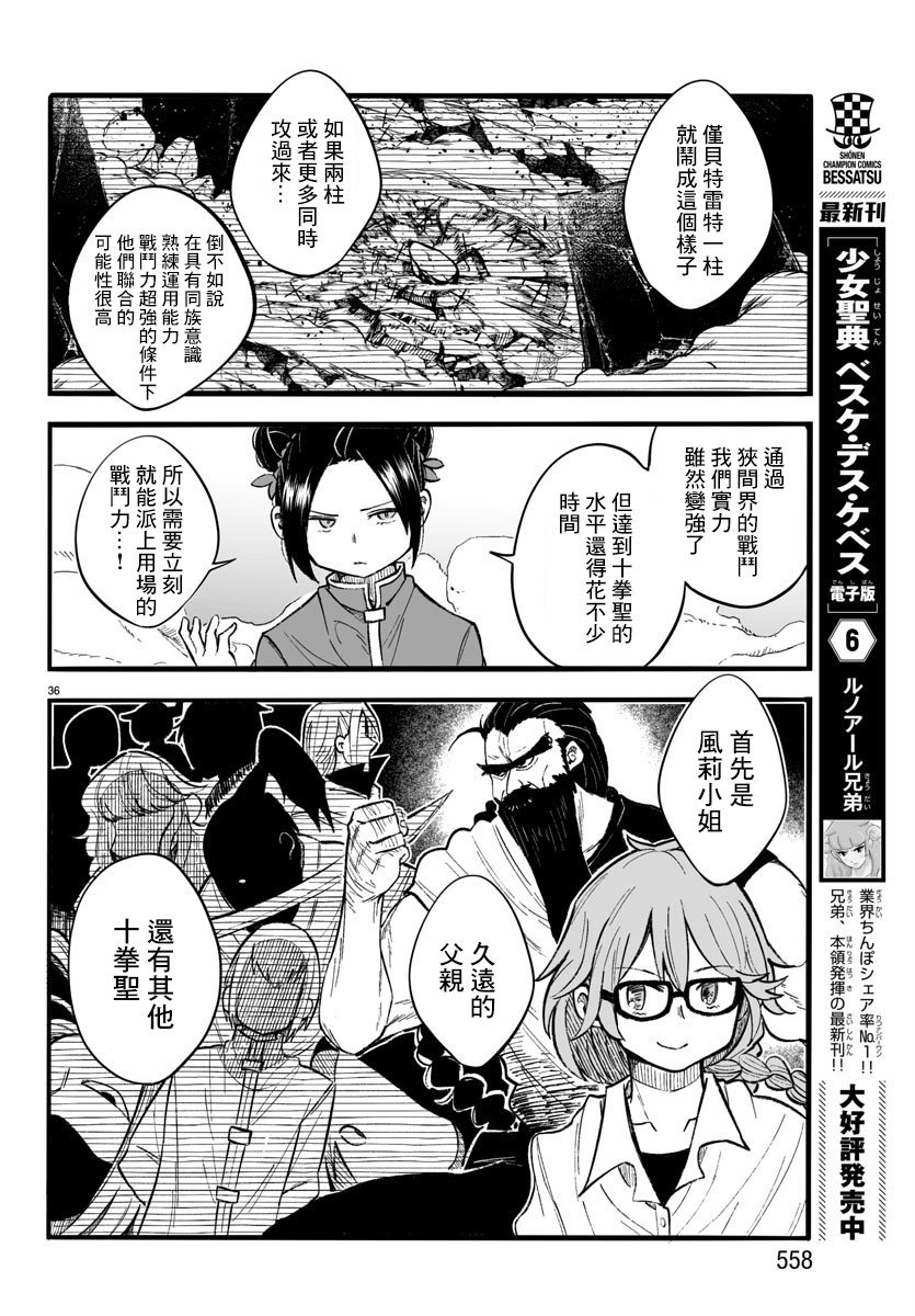 《魔法少女崩帝拳》漫画最新章节第11话免费下拉式在线观看章节第【36】张图片