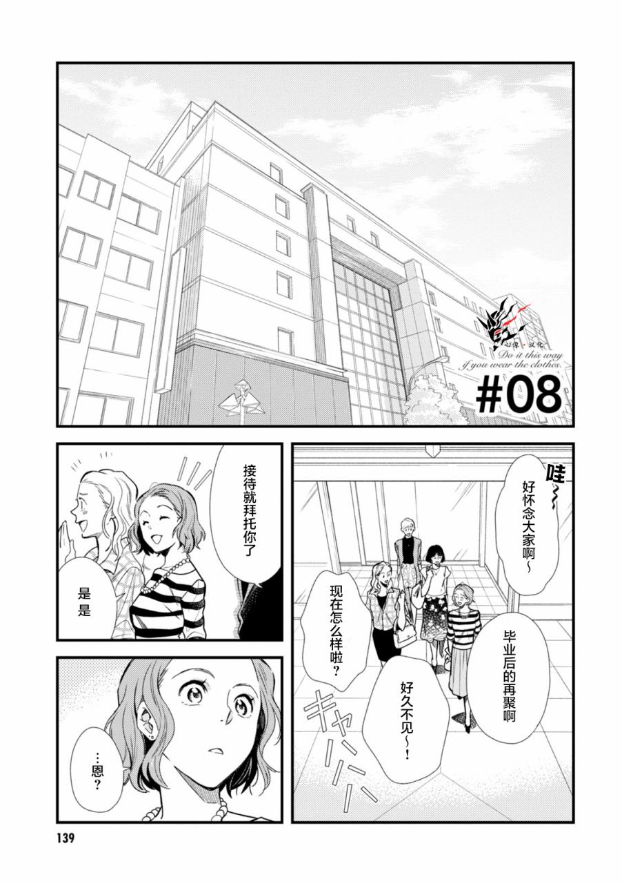 《衣服要这么穿》漫画最新章节第8话免费下拉式在线观看章节第【1】张图片