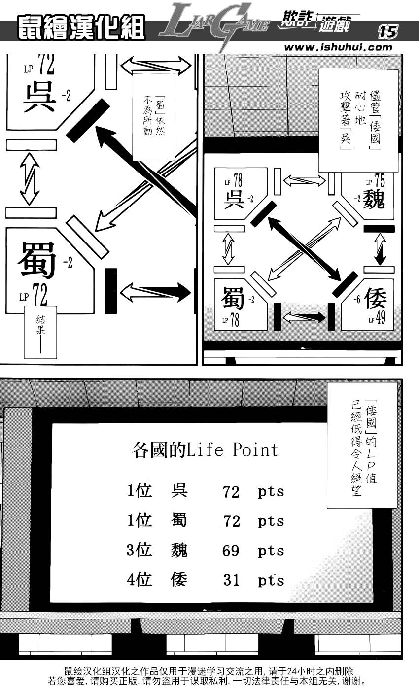 《欺诈游戏》漫画最新章节第192话 魏与倭免费下拉式在线观看章节第【15】张图片