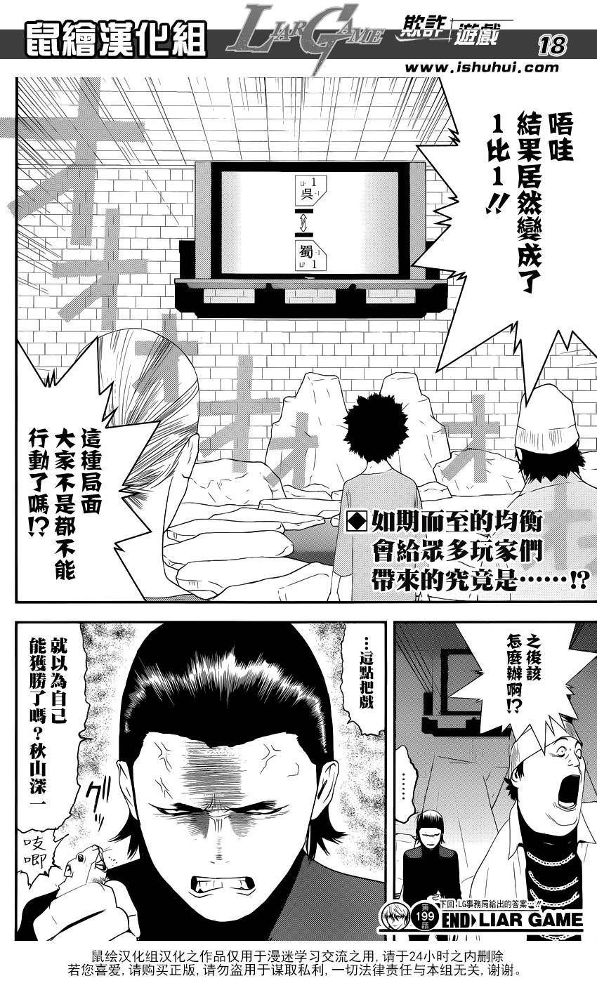 《欺诈游戏》漫画最新章节第199话 深信不疑免费下拉式在线观看章节第【19】张图片