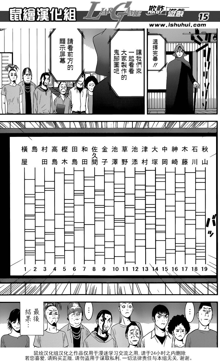 《欺诈游戏》漫画最新章节第171话 衰嚎免费下拉式在线观看章节第【14】张图片