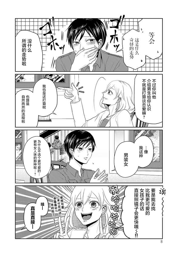 《反转约会～女装男子和男装女子的故事～》漫画最新章节第1话免费下拉式在线观看章节第【6】张图片