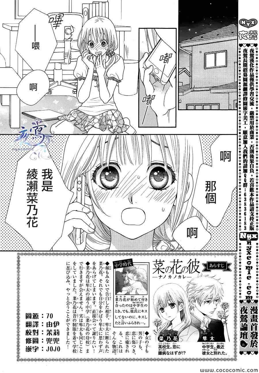 《菜乃花的他》漫画最新章节第6话免费下拉式在线观看章节第【2】张图片