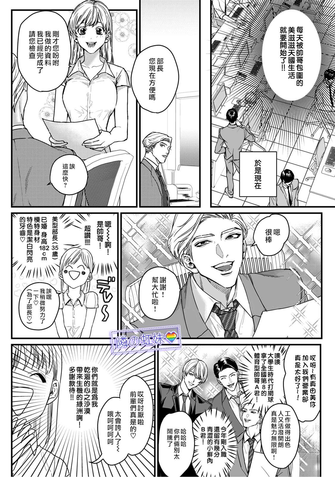 《邻座的变态前辈》漫画最新章节第1话免费下拉式在线观看章节第【4】张图片