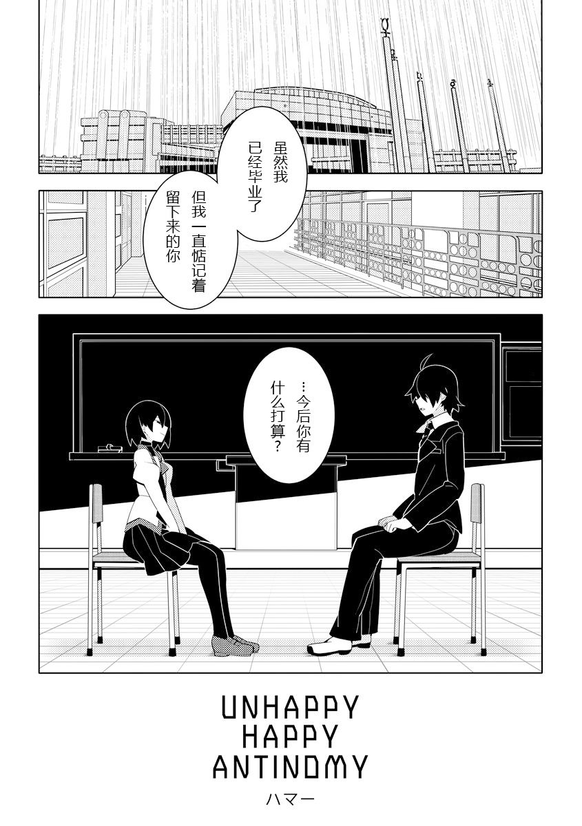 《UNHAPPY HAPPY ANTINOMY》漫画最新章节第1话免费下拉式在线观看章节第【1】张图片