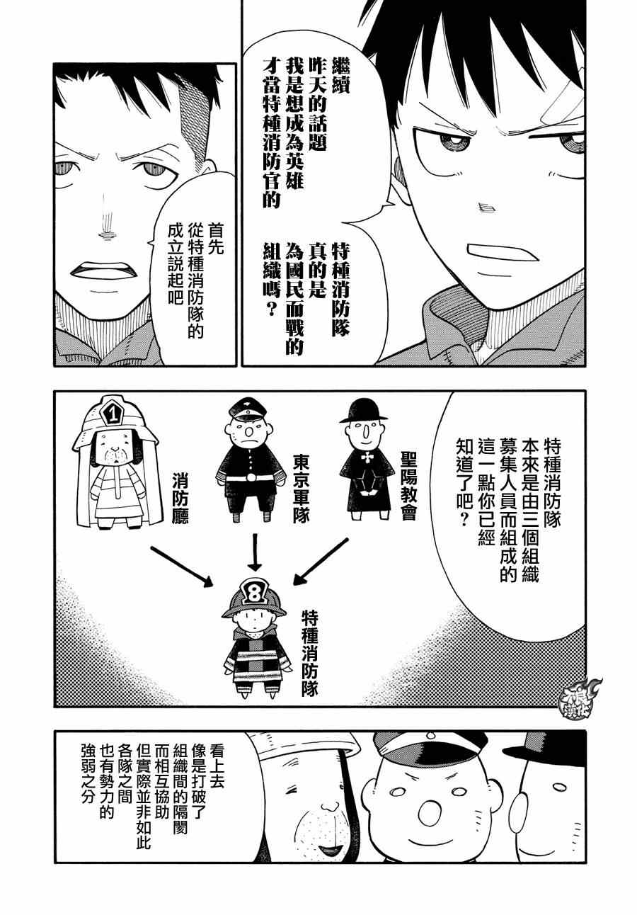 《炎炎之消防队》漫画最新章节第9话 第8队所求之物免费下拉式在线观看章节第【6】张图片