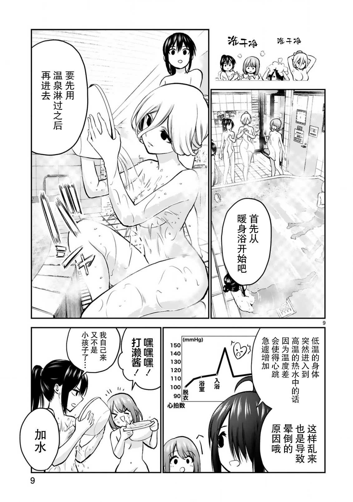 《在浴池里绽放的雪芽前辈》漫画最新章节第8话免费下拉式在线观看章节第【9】张图片