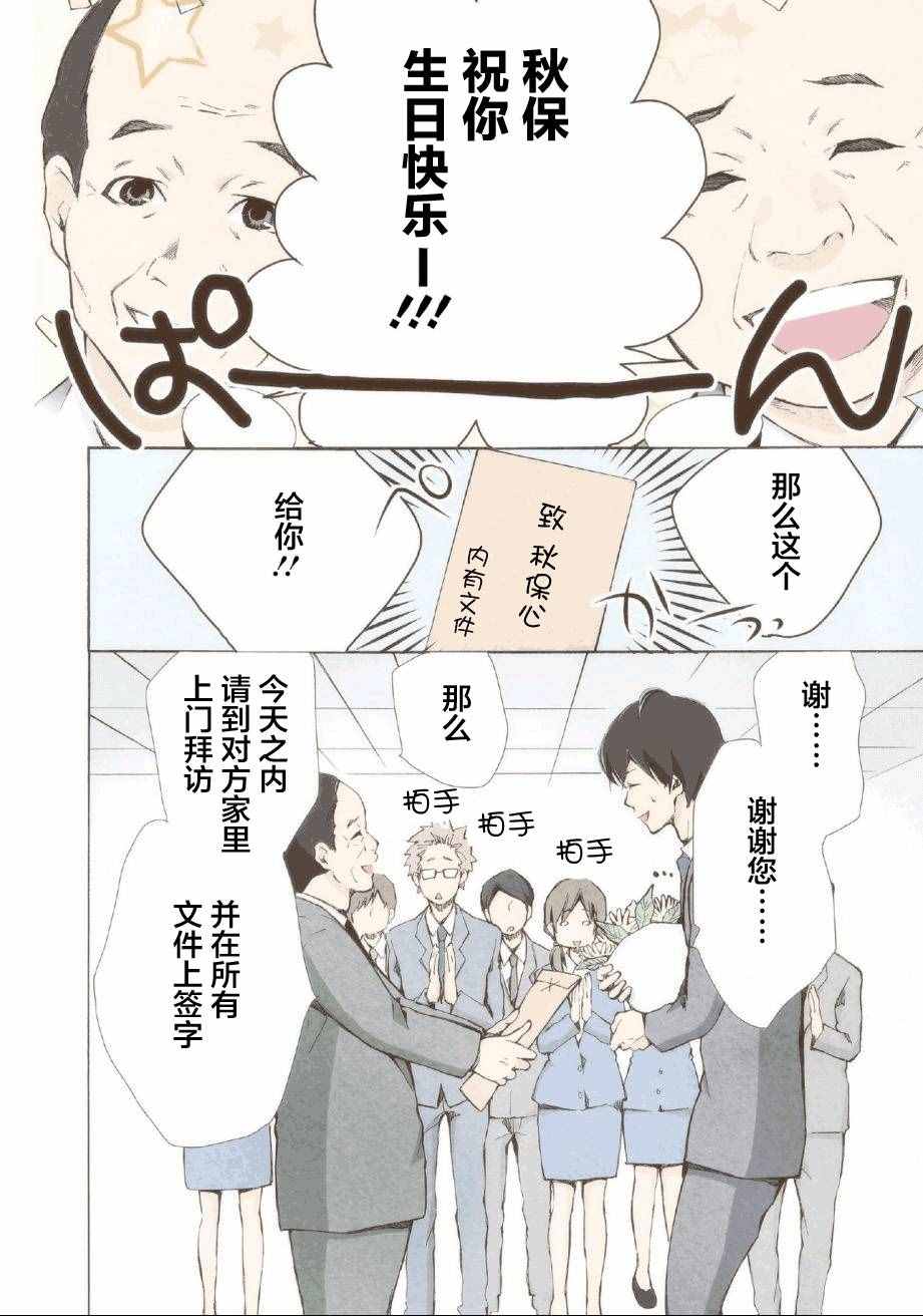 《请和我结婚吧》漫画最新章节第1话免费下拉式在线观看章节第【4】张图片