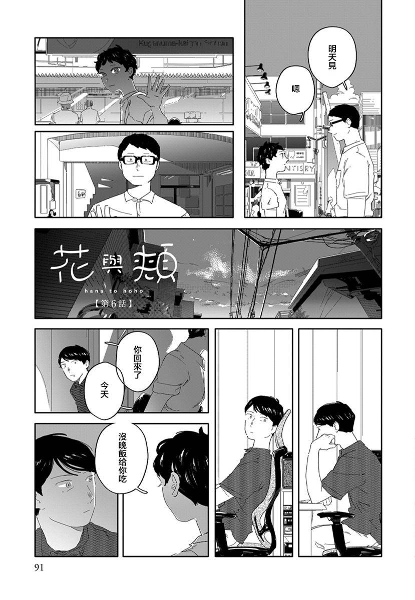 《花与颊》漫画最新章节第6话免费下拉式在线观看章节第【1】张图片