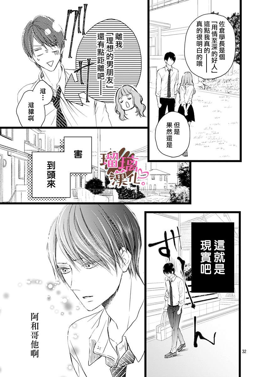 《不好意思，我哥是我男友》漫画最新章节第1话免费下拉式在线观看章节第【32】张图片