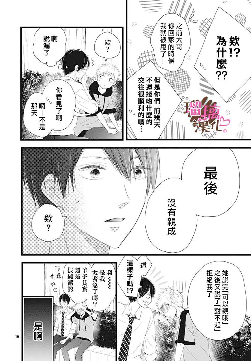 《不好意思，我哥是我男友》漫画最新章节第8话免费下拉式在线观看章节第【16】张图片